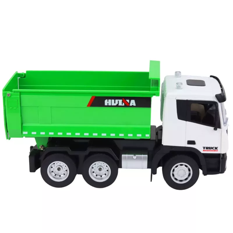 Huina Camião Basculante RC Telecomandado Verde 1:18