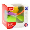 LEAN TOYS Brinquedo Sensorial Flor Rotativa com Mordedores e Ventosa