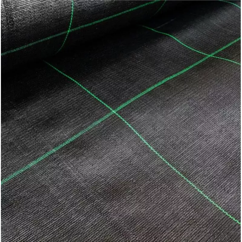 LEAN Agrotextil Preto 100 cm x 50 m UV 70 g Anti-ervas Agrotextil + Ancoragens