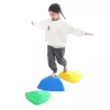 LEAN TOYS Caminho educativo sensorial - Pedras de equilíbrio coloridas, 6 unid.