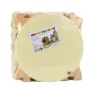 LEAN TOYS Tapete de aprendizagem puzzle macio Espuma EVA Animais Castanho 16 unid.