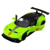 LEAN TOYS Carro desportivo com retrocesso, luzes e sons, Verde, 1:22