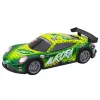 LEAN TOYS Carro de corrida RC telecomandado com carroçaria iluminada Verde