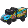 LEAN TOYS Camião RC Carro telecomandado Carroçaria iluminada Turquesa