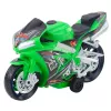 LEAN TOYS Mota de corrida Racer Drive com luzes e sons, verde
