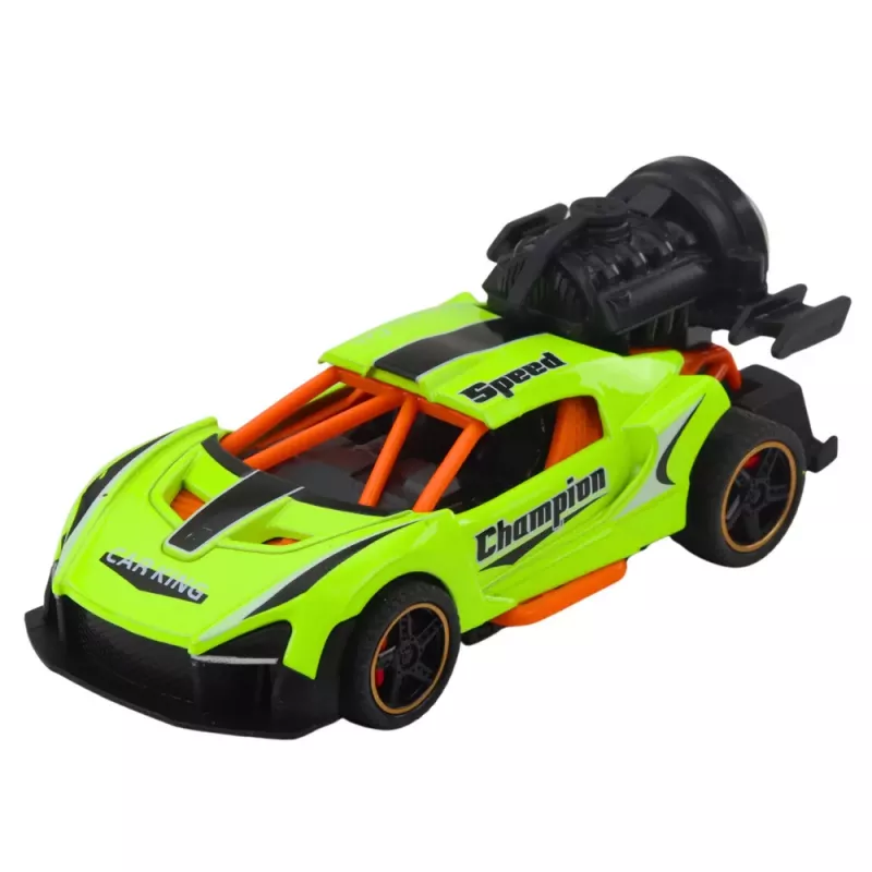 LEAN TOYS Carro desportivo com luzes, sons e efeito de fumo, sortido