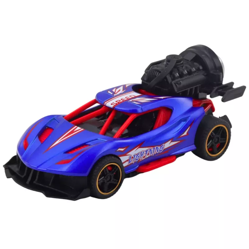LEAN TOYS Carro desportivo com luz, som e efeito de fumo, 1:36, sortido