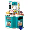 LEAN TOYS Cozinha infantil grande Home Chef com sons de cozinha e acessórios, 109 peças