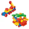 LEAN TOYS Conjunto de Blocos de Construção 3D Coloridos 180 unid.
