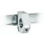 Adaptador para calha DIN EFB para 1 módulo Keystone