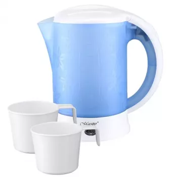 MEO MR-010 Maestro Chaleira de Viagem com 2 Taças 0,5 L 700 W Branco
