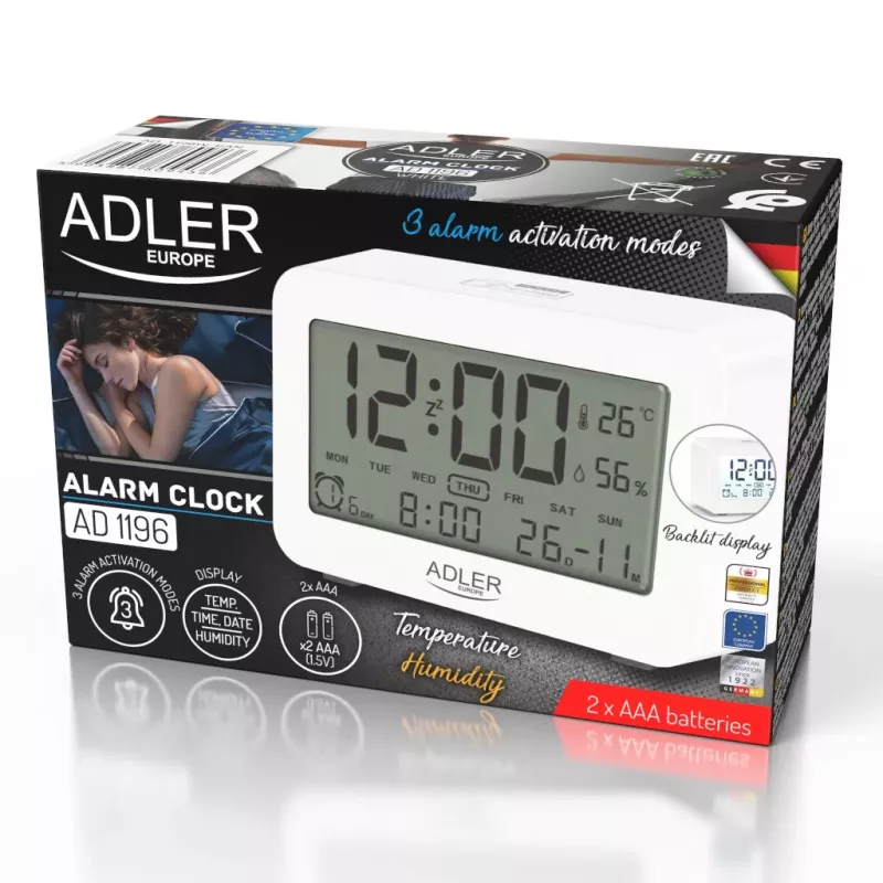 Adler AD 1196 chaleira elétrica, branco