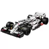 LEAN TOYS Blocos de Construção Carro de Corrida F1 Branco e Vermelho 1235 pcs.