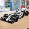 LEAN TOYS Blocos de Construção Carro de Corrida F1 Branco e Vermelho 1235 pcs.