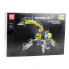 LEAN TOYS Blocos de Construção Escavadora Todo-o-Terreno Móvel 1392 pcs.