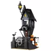 LEAN TOYS Blocos de Construção Casa Assombrada Torre Halloween 581 Peças