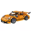 LEAN TOYS Blocos de Construção Carro de Corrida GT Laranja 1:14 1268 pcs.