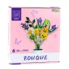 LEAN TOYS Blocos de Construção Ramo Decorativo de Flores Coloridas 925 Peças