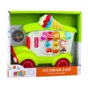 LEAN TOYS Piano Eletrónico Pedagógico para Crianças Pequenas Gelataria Verde