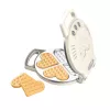LEAN TOYS Conjunto de Pizza e Waffles com Acessórios de Cozinha para Crianças