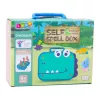 LEAN TOYS Conjunto de Chaves de Fendas DIY Mala Puzzle Dinossauros Blocos de Construção Chaves de Fendas 228 Peças