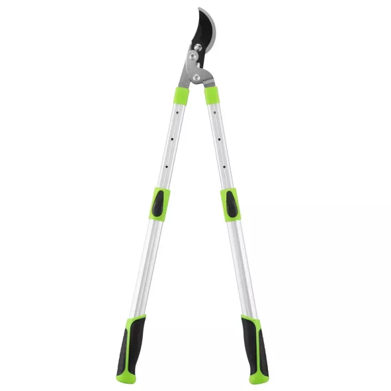 LEAN Tesoura de Jardim Telescópica Tesoura de Ramos com Punhos Antiderrapantes 68-92 cm