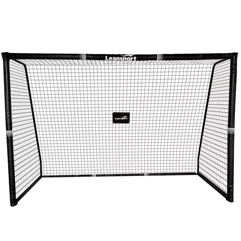LEAN SPORT Baliza de futebol portátil para crianças metal 180x120x60cm