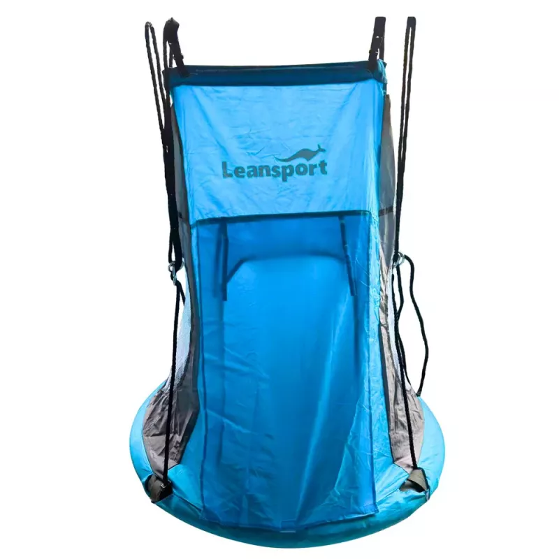 LEAN SPORT Baloiço ninho de cegonha azul 90-100CM