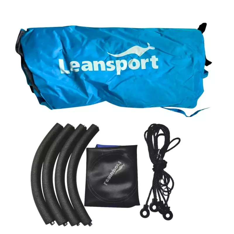 LEAN SPORT Baloiço ninho de cegonha azul 90-100CM