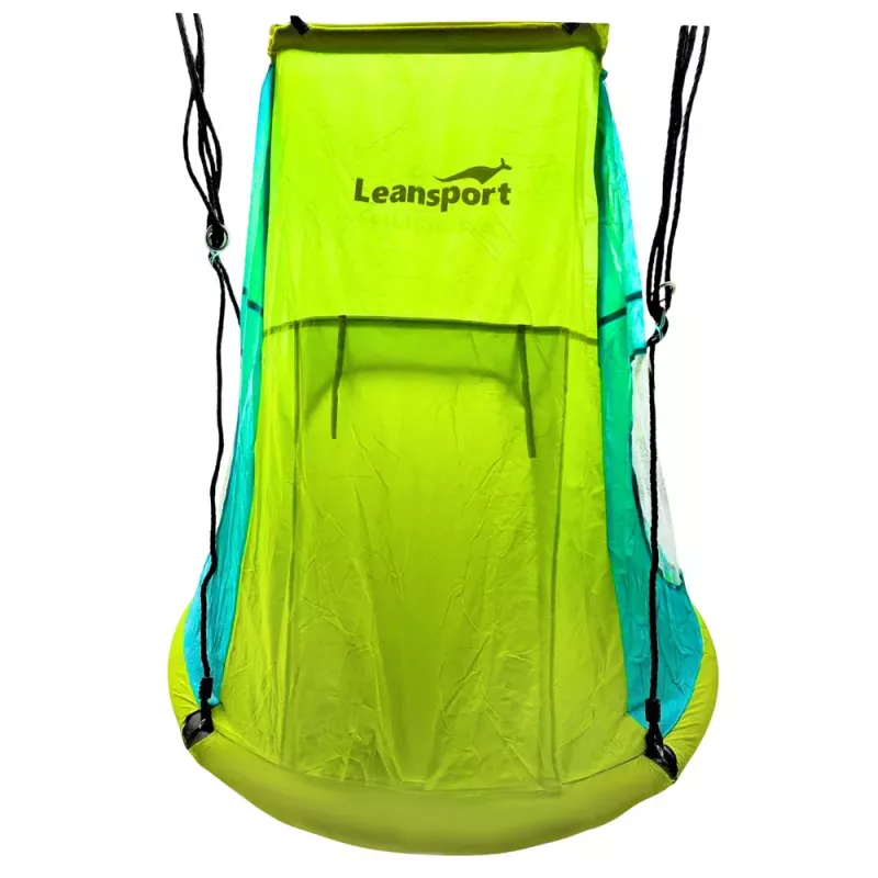 LEAN SPORT Baloiço com tenda ninho de cegonha verde 110-120CM