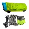 LEAN SPORT Baloiço com tenda ninho de cegonha verde 110-120CM