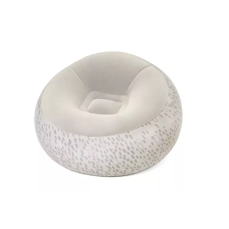 Bestway Cadeira insuflável cinzento 75052
