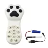 LEAN TOYS Gatinho robô interativo, controlado por telecomando, comando RC, cinzento