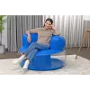 Bestway Cadeira insuflável azul 112 x 112 x 70 cm