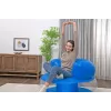 Bestway Cadeira insuflável azul 112 x 112 x 70 cm