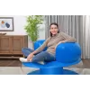 Bestway Cadeira insuflável azul 112 x 112 x 70 cm