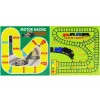 LEAN TOYS Conjunto de jogos de família 18 em 1 xadrez tabuleiro magnético