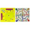 LEAN TOYS Conjunto de jogos de família 18 em 1 xadrez tabuleiro magnético