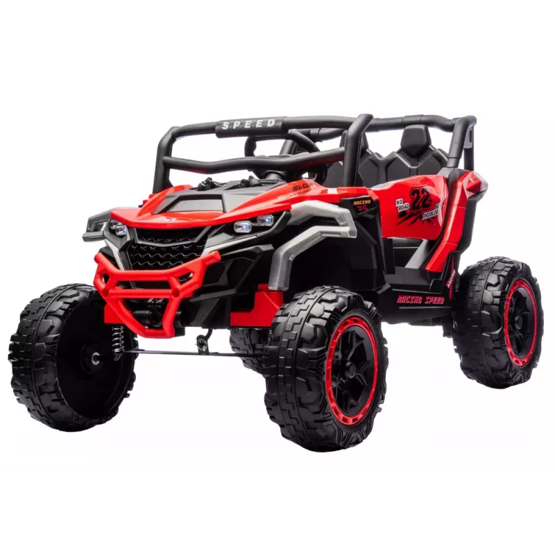 LEAN CARS M1 Veículo a pilhas vermelho 4x4