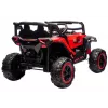 LEAN CARS M1 Veículo a pilhas vermelho 4x4