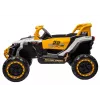LEAN CARS M1 Veículo a pilhas branco e amarelo 4x4