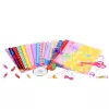 LEAN TOYS Conjunto Criativo DIY para Desenhar e Costurar Roupa de Bonecas