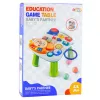 LEAN TOYS Mesa de Aprendizagem Interativa para Crianças Pequenas com Luz e Som, Pastel, 6 em 1