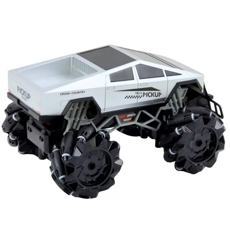 LEAN TOYS Pickup Offroad Telecomandado RC Luzes Efeito de Fumo 1:16