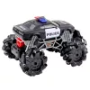 LEAN TOYS Carro de Polícia Off-Road RC com Luzes e Efeito de Fumo 1:16