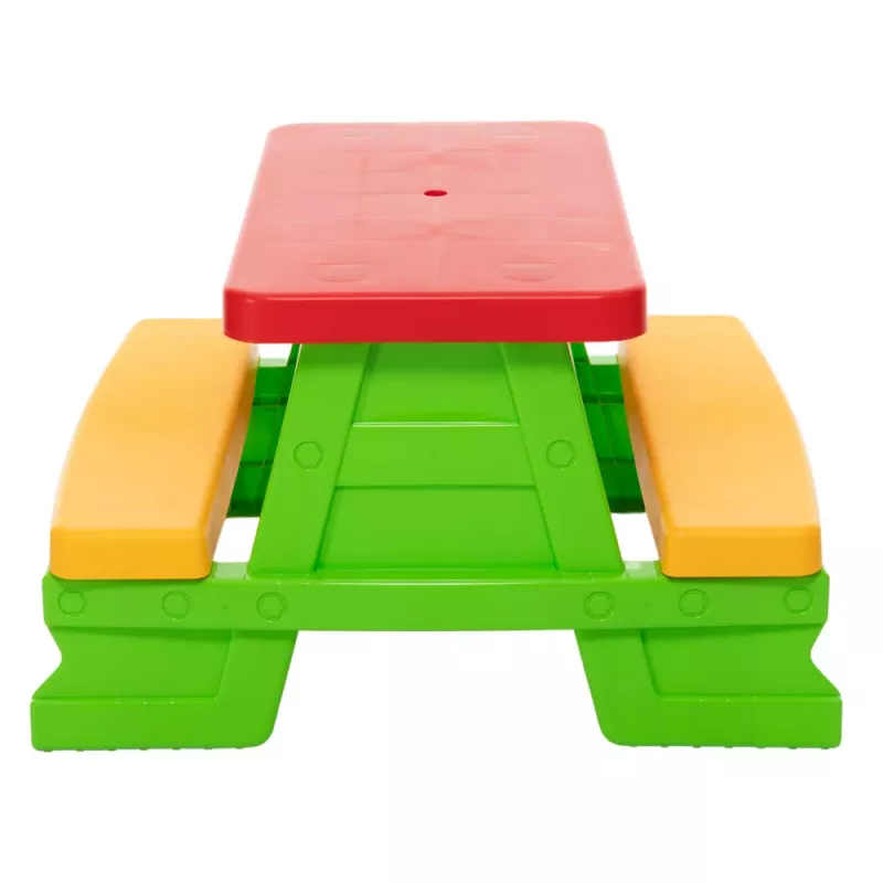 Dorex Conjunto de Mesa e Bancos de Jardim para Crianças Verde 5067