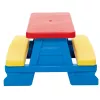 Dorex Conjunto de Mesa e Bancos de Jardim para Crianças Azul 5067