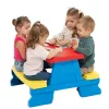 Dorex Conjunto de Mesa e Bancos de Jardim para Crianças Azul 5067