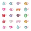 LEAN TOYS Conjunto de Beleza Anéis para Crianças Diamantes Coloridos 50 unid.