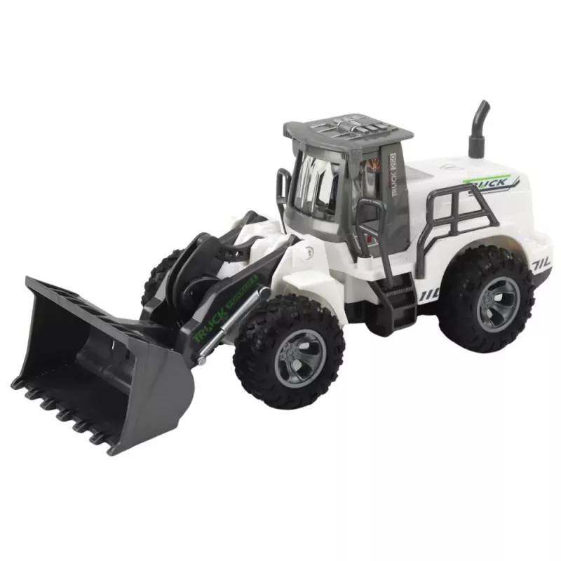 LEAN TOYS Escavadora de Construção RC Telecomandada Luzes Branco 1:30
